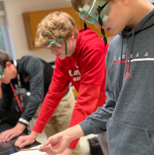 Students in lab